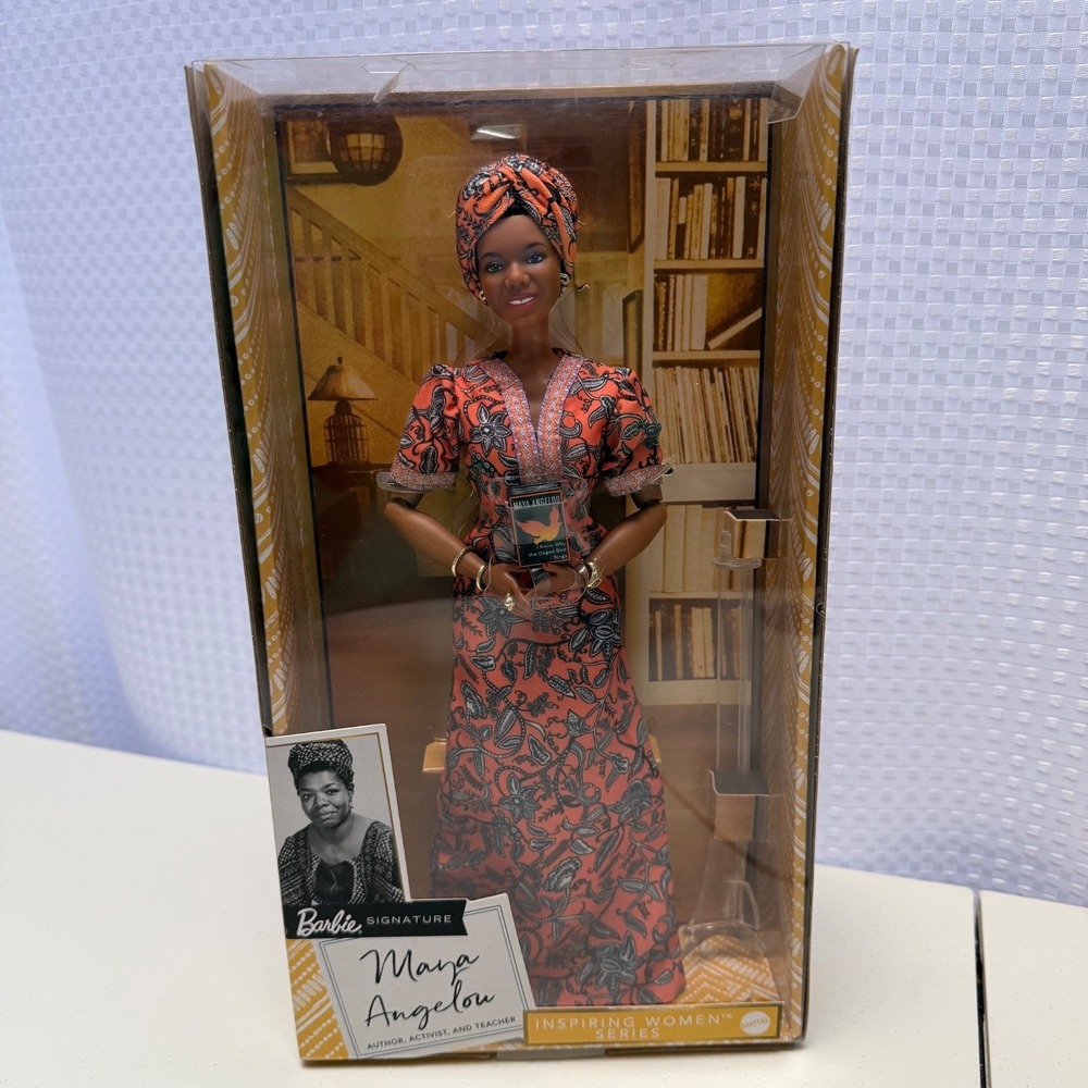 Barbie Signature Inspiring Women Series Maya Angelou Collector Doll Sealed NIB